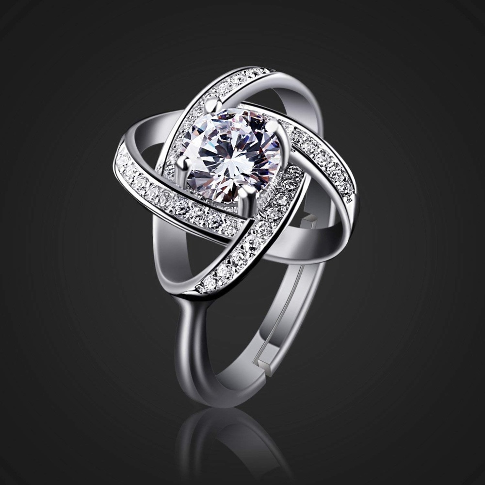 Adjustable Sterling Silver Ring - image 1